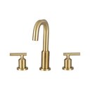 Ver imagem 1 de Torneira Para Banheiro Inox Misturador Duplo Comando Tefé Pingoo.casa - Dourado