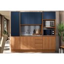 Ver imagem 5 de Módulos de Cozinha Kappesberg Ciela Paneleiro Ciela R630 C- 4 Portas e 2 Nichos P- Forno 70x220cm