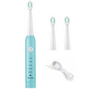 Escova de Dente Eletrica Usb 5 Niveis