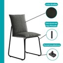 Ver imagem 7 de Conjunto Sala de Jantar 4 Cadeiras Monte Carlo Carraro