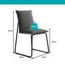 Ver mais imagens de Conjunto Sala de Jantar 4 Cadeiras Monte Carlo Carraro