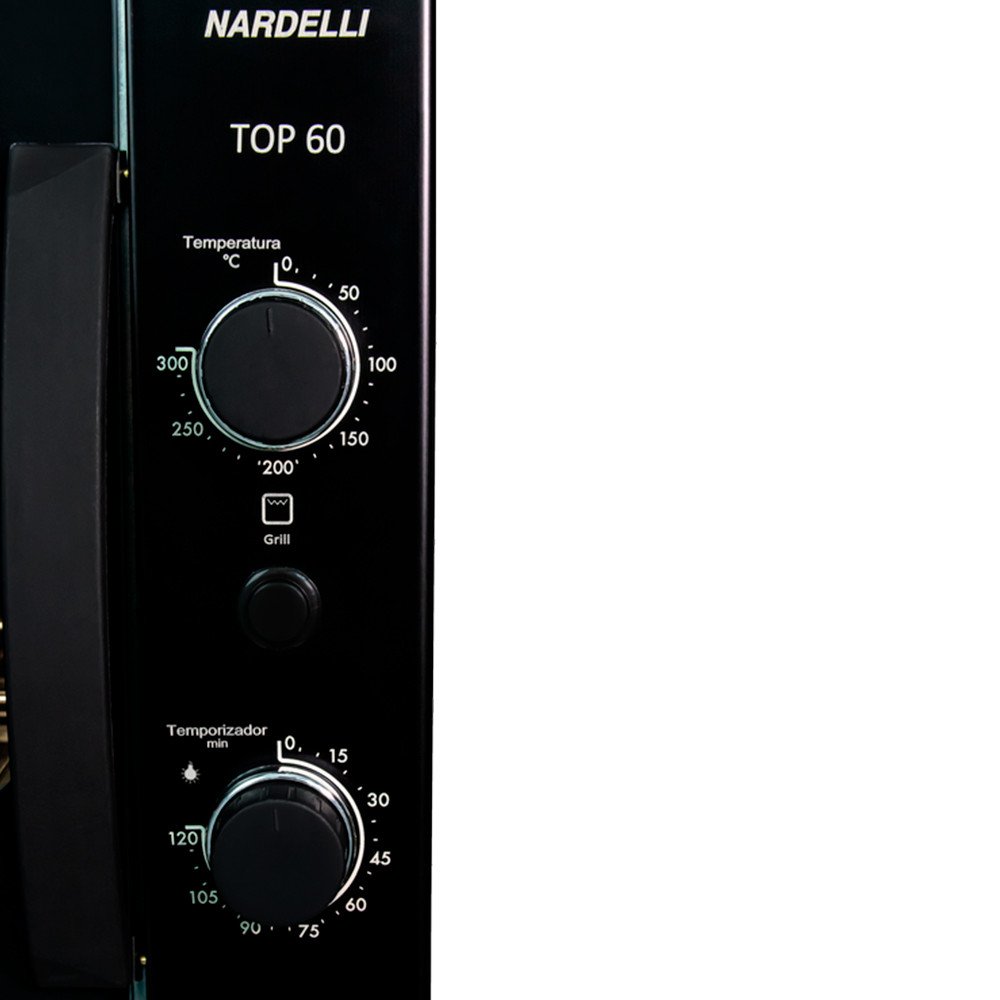 Forno Elétrico de Bancada 60L Nardelli Top 1750W com Grill e Dourador - 5