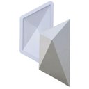 Ver imagem 1 de Forma Molde Gesso 3d e Cimento Abs Plástico Fdg Placa Parede