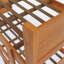 Ver imagem 2 de Beliche Resistente Fortaleza em Mdf Vira 2 Camas Solteiro Nature Amadeirado