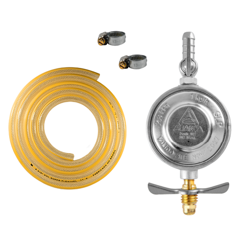 Kit Instalação Gás Registro Aliança 1kg Mangueira:9m
