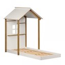 Ver imagem 6 de Cama Montessoriana Infantil Smile Yescasa Bege/Creme/Carvalho