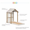 Ver imagem 4 de Cama Montessoriana Infantil Smile Yescasa Bege/Creme/Carvalho
