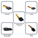 Ver imagem 2 de Fonte Atx C3tech Ps-350bk, 350w Real, Bivolt Manual, Preto