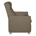 Ver imagem 6 de Poltrona Cadeira do Papai Reclinável Confortavel Veludo:Capuccino/Liso
