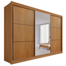 Guarda Roupa com Espelho Casal 3 Portas 6 Gavetas 100% Mdf Miami - 9