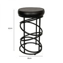 Ver imagem 3 de Banqueta 62cm Londres Preto