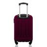 Kit Mala de Viagem Bordo Tamanho Pp Rígida em Abs Cadeado Segredo Rodas 360º Gladiador A5mb2 com Moc - 4