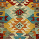 Ver imagem 5 de Passadeira Kilim Afegão 4,72 x 0,78m