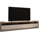 Ver imagem 1 de Rack para TV 2.2 Sublime Off White com Naturale - Gelius Móveis