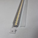 Ver imagem 5 de 02 Perfil de Aluminio Embutir 1 Metro Slim 17.2x14.4mm