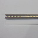 Ver imagem 7 de 02 Perfil de Aluminio Embutir 1 Metro Slim 17.2x14.4mm