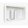 Nicho para Embutir 30x60cm Plástico Matte Branco Arquitech - 4