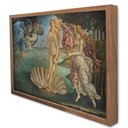 Ver imagem 1 de Quadro Decorativo o Nascimento de Venus de Sandro Botticelli em Moldura Caixa Tacolado Moldura Caixa