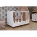 Ver imagem 6 de Quarto de Bebê Berço 2 Gavetas Cômoda 3 Gavetas 1 Porta Guarda Roupa 4 Portas 4 Gavetas Picolé Espre