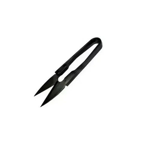 Tesoura de Arremate Preto Qx-805 All Black - Sun Special
