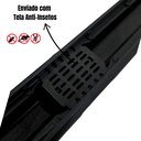 Ver imagem 5 de Ralo Linear Luxo Inox 304 Abre Fecha 5x90 Seca Box Banheiro com Tela Cocho Preto