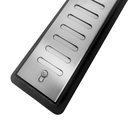 Ver imagem 2 de Ralo Linear Luxo Inox 304 Abre Fecha 5x90 Seca Box Banheiro com Tela Cocho Preto