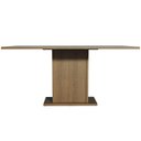 Ver imagem 2 de Mesa de Jantar Retangular Tampo de Madeira Rustic/Cinza 5275 Madesa