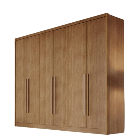 Guarda Roupa Casal Vertice New 6 Portas 6 Gavetas Nh Rei de Casa Cumaru
