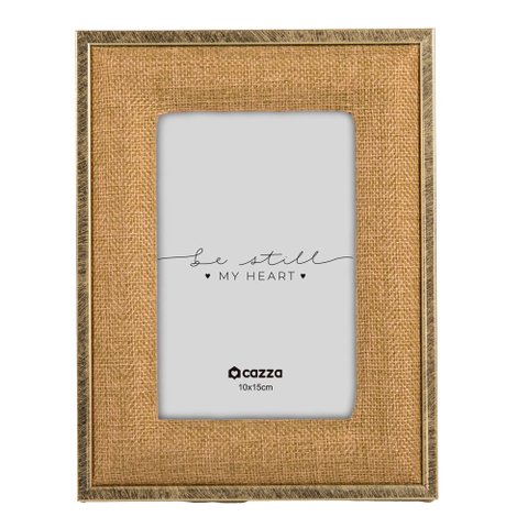 Porta Retrato Fabric 10x15cm Cv233739 Cazza