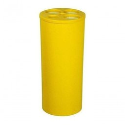 Kit com 6 Dispensador de Copos 5 Tubos, Branco Branco - 6