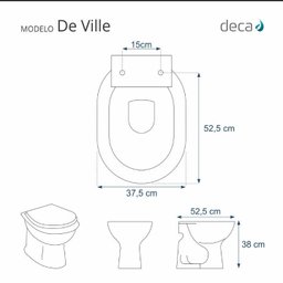 Assento Almofadado Deca de Ville Bege - 2