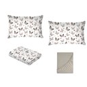 Ver imagem 6 de Jogo de Cama King Size 180 Fios Fiori - Borboleta (7380)