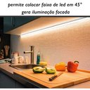 Ver imagem 2 de Perfil Alumínio Sobrepor Canto P/ Led 200cm 200cm