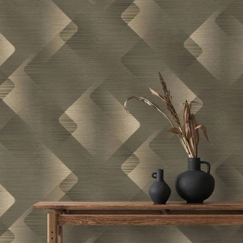 Papel de Parede Bavária 3d Bronze Bv10479-15