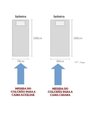 Ver imagem 5 de Jogo de Quarto Chiara 5 Peças - Roupeiro 2 Portas, Módulo Aéreo e Cama com Auxiliar - Off White