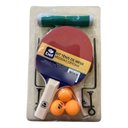Ver imagem 1 de Kit de Tênis de Mesa com Raquetes Rede Bolinhas Bel Sports