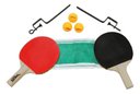 Ver imagem 7 de Kit de Tênis de Mesa com Raquetes Rede Bolinhas Bel Sports