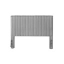 Ver imagem 3 de Cabeceira Cama Box Queen 1,60m Estofada Havai Linho Cinza
