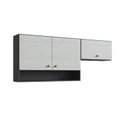 Ver imagem 3 de Armario Aereo De Cozinha 3 Portas Atenas 