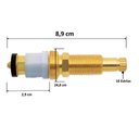 Ver imagem 2 de Reparo De Registro Pressão ( Chuveiro ) Mvs Padrão Deca