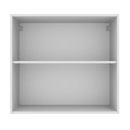 Armário de Cozinha Aéreo 70 cm 2 Portas Branco Agata Madesa - 4