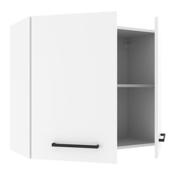 Armário de Cozinha Aéreo 70 cm 2 Portas Branco Agata Madesa - 7
