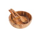 Ver imagem 1 de Conjunto Saladeira 3 Peças Acácia Wood Mimo