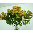 Ver imagem 3 de Kit 6 Plantas Kalanchoe Artificial Flor Amarelo Jardim 30cm