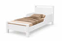 Ver imagem 1 de Mini Cama Infantil Branco com Colchão Estrutura Reforçada e Bordas Arredondadas