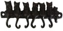 Ver imagem 1 de Porta Chaves Cabide Gatinhos Bronze Oxidado Decorações Casas