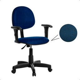 Cadeira Executiva Giratória Escritório Ergonômica Preta - 4