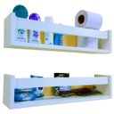 Ver imagem 1 de Prateleira De Banheiro Porta Xampu Nicho organizador de Lavabo 40cm