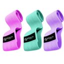 Ver imagem 5 de Kit 3 Faixa Elasticas de Exercicios Hip Resistance Bands