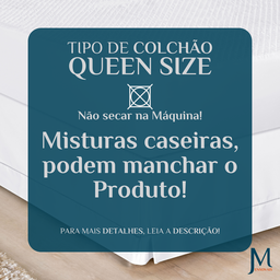 Saia pra Cama Queen Casal Luxuosa 100% Algodao Ponto Palito:branca - 6